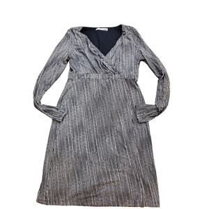 Athleta faux wrap‎ dress long sleeve small